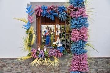 Telde pide la protección de María Auxiliadora con el rezo del 'Regina Coello' (Foto Francisco Javier Santana)